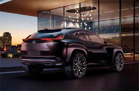 Lexus UX concept - crossover hạng sang trong tương lai