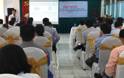 Trung tâm Khuyến công và Tư vấn phát triển công nghiệp: Tổ chức Hội thảo Sản xuất sạch hơn và tiết kiệm năng lượng