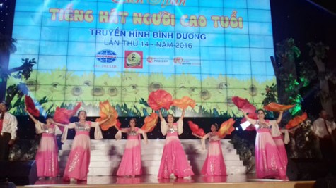 Liên hoan Tiếng hát Người cao tuổi Truyền hình Bình Dương lần thứ XIV năm 2016: 6 đội vào chung kết xếp hạng