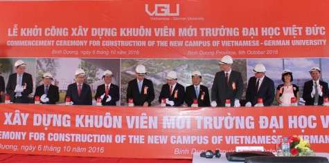 Trường Đại học Việt Đức khởi công xây dựng khuôn viên mới