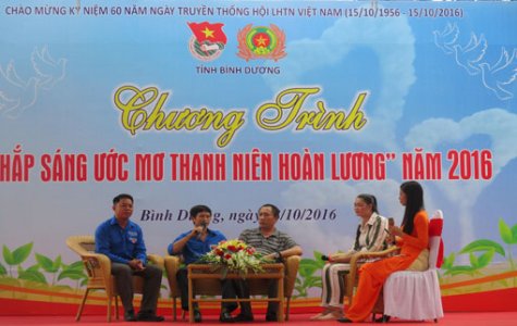 Chương trình “Thắp sáng ước mơ thanh niên hoàn lương” năm 2016