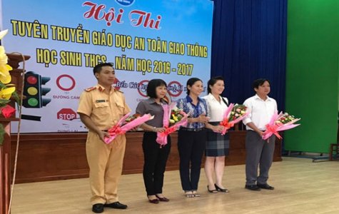 TX.Bến Cát: Tổ chức Hội thi An toàn giao thông cho học sinh