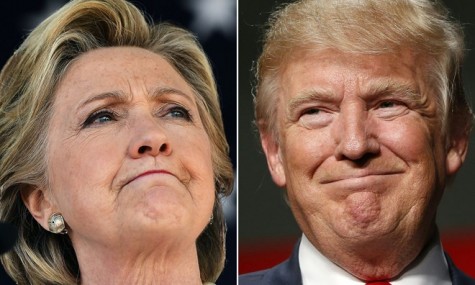 Ông Trump đang dẫn trước bà Clinton 19-3 phiếu đại cử tri