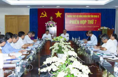 Thường trực HĐND tỉnh: Họp thông qua các báo cáo thẩm tra chủ trương đầu tư các dự án bằng nguồn vốn ngân sách