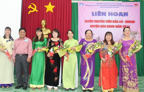 Bàu Bàng: Sôi nổi hội thi Liên hoan tuyên truyền viên dân số - kế hoạch hóa gia đình năm 2016