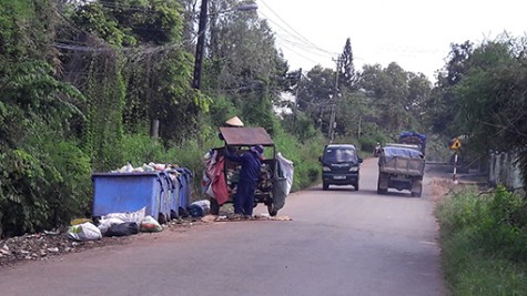 Điểm tập kết rác thải gây ô nhiễm môi trường: Cần có biện pháp xử lý kịp thời