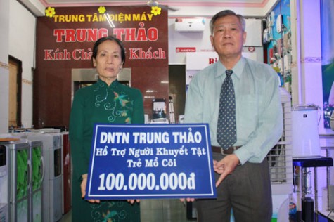 Điện máy Trung Thảo: Chung tay vì cộng đồng