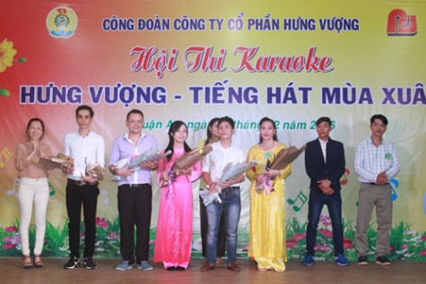 Hội thi karaoke “Hưng Vượng - Tiếng hát mùa xuân” năm 2016