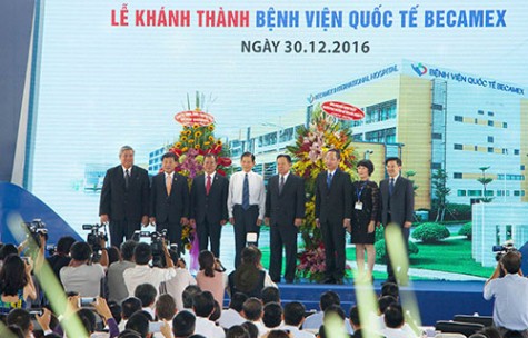 Khánh thành Bệnh viện Quốc tế Becamex