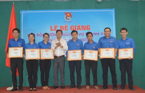 Bế giảng Lớp nghiệp vụ thanh vận khóa VII năm 2016