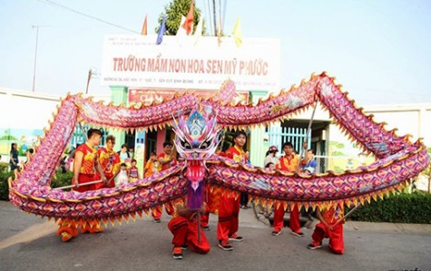 Rằm tháng Giêng - Mùa của nghệ thuật Lân - Sư - Rồng