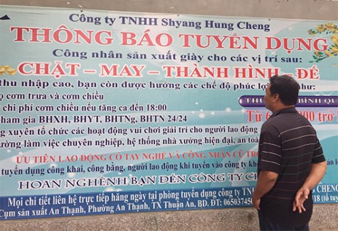 Nỗi niềm tìm việc của công nhân