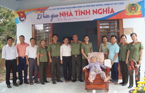 Công an tỉnh: Đẩy mạnh công tác đền ơn đáp nghĩa