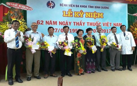 Bệnh viện Đa khoa tỉnh: Kỷ niệm 62 năm Ngày Thầy thuốc Việt Nam