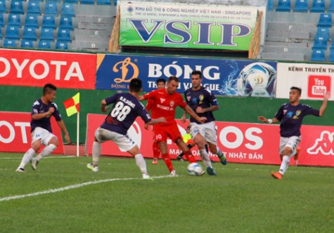 Vòng 7 V-League 2017, Hà Nội - B.BD: Chủ quyết thắng, khách chỉ cần hòa!