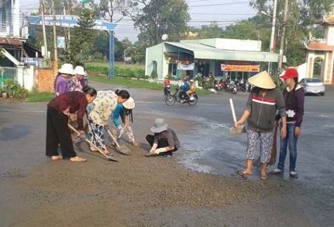 Hội LHPN phường Bình Thắng, TX.Dĩ An: Phát huy vai trò nòng cốt trong bảo vệ môi trường