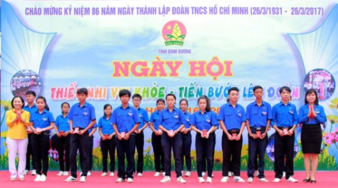 Sôi nổi Ngày hội “Thiếu nhi vui khỏe – Tiến bước lên Đoàn” năm 2017