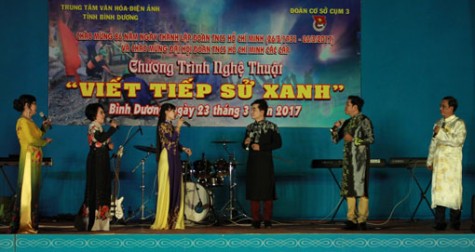 Đặc sắc chương trình “Viết tiếp sử xanh”