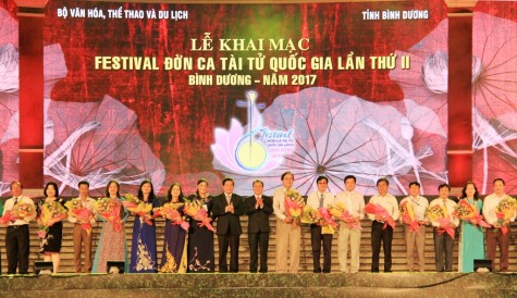 Khai mạc Festival Đờn ca tài tử Quốc gia lần thứ II-Bình Dương năm 2017