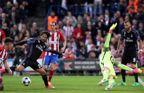 Real vào chung kết Champions League dù thua Atletico ở lượt về