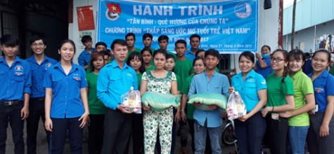 Hội LHTN Phường Tân Bình, Tx.Dĩ An:  Tổ chức hành trình thanh niên công nhân