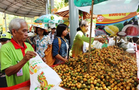 Lễ hội trái cây Nam bộ 2017: Hàng trăm cây trái ngon hội tụ