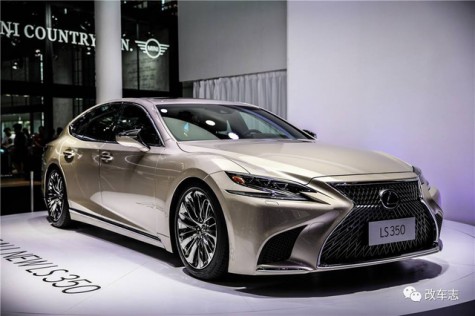 Lexus trình làng mẫu xe cỡ lớn hạng sang giá "rẻ" LS 350