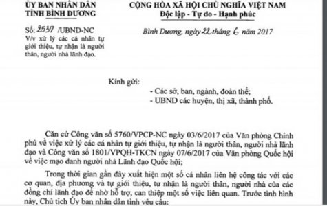 Cảnh giác với cá nhân tự nhận là người nhà lãnh đạo