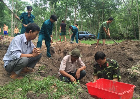 Hành trình đi tìm các anh về