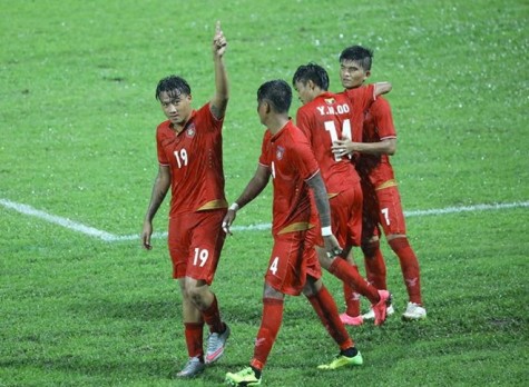 U22 Myanmar giành vé vào bán kết sau màn vùi dập U22 Brunei