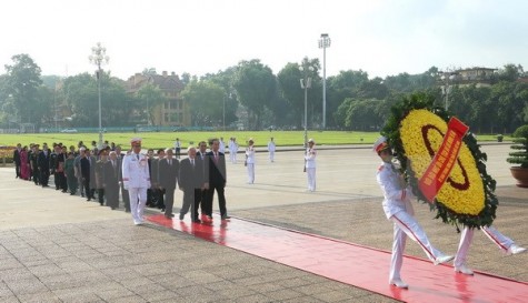 Lãnh đạo Đảng, Nhà nước viếng Lăng Bác nhân kỷ niệm Quốc khánh