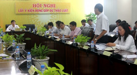 Đoàn đại biểu Quốc hội tỉnh: Tổ chức Hội nghị góp ý dự thảo Luật Quản lý nợ công (sửa đổi) và Luật Sửa đổi, bổ sung một số điều của Luật Thuế bảo vệ môi trường