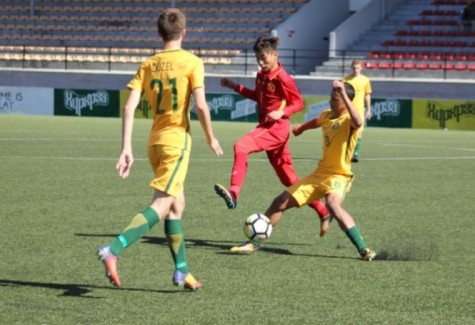 Thua Úc 1-3, U-16 VN ít cơ hội đoạt vé đến Malaysia