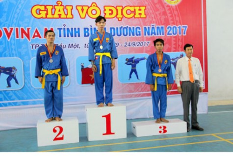 Tổng dượt cho Giải vô địch Vovinam toàn quốc