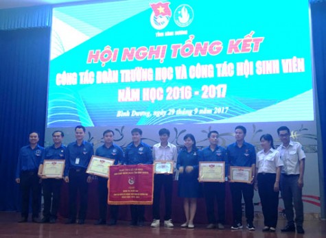 Hội Sinh viên Đoàn khối trường học: Tổng kết công tác năm học 2016-2017