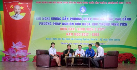 Hội nghị hướng dẫn phương pháp học đại học, cao đẳng và hướng dẫn sinh viên nghiên cứu khoa học, năm học 2017-2018