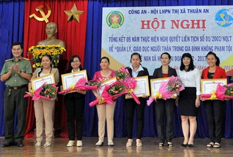 Hội LHPN TX.Thuận An: Chung tay phòng chống tội phạm