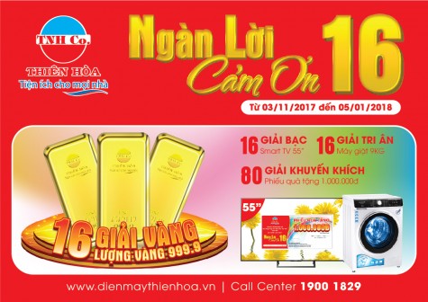 Thiên Hòa triển khai chương trình “Ngàn lời cảm ơn 16”