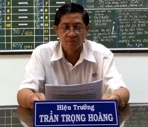 Thầy hiệu trưởng tâm huyết với nghề