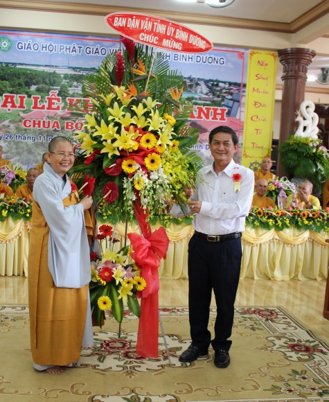 Khánh thành chùa Bồ Đề Đạo Tràng