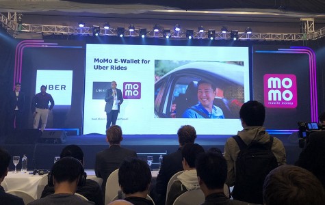 Người dùng ví điện tử Momo có thể thanh toán trên Uber