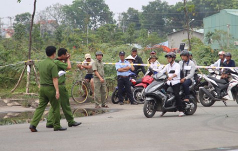 Thực nghiệm điều tra vụ án giết tài xế xe ôm cướp tài sản