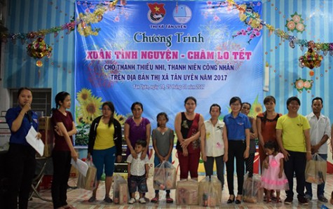 Tuổi trẻ TX.Tân Uyên: San sẻ yêu thương