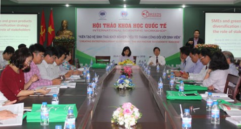 Hội thảo khoa học quốc tế “Kiến tạo hệ sinh thái khởi nghiệp - Yếu tố thành công đối với sinh viên”