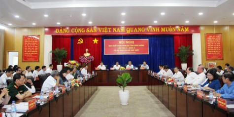 Ban Chấp hành Đảng bộ tỉnh khóa X: Lấy phiếu giới thiệu nhân sự Ban Thường vụ, Ban Chấp hành Đảng bộ nhiệm kỳ 2015-2020