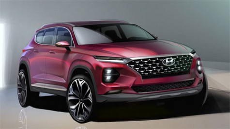 Hyundai Santa Fe thế hệ mới lộ diện