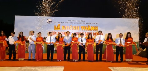 Lễ khánh thành Vườn tượng mỹ thuật Bình Dương