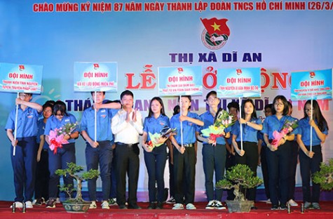 Tuổi trẻ tình nguyện xây dựng Bình Dương văn minh, giàu đẹp