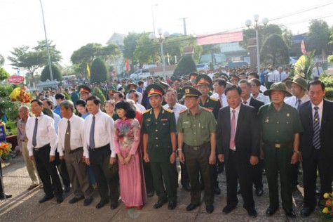 TX.Tân Uyên: Họp mặt kỷ niệm 70 năm Chiến thắng tháp canh cầu Bà Kiên