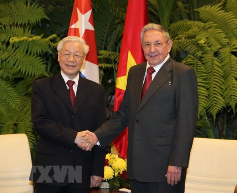 Toàn văn Tuyên bố chung giữa hai nước Việt Nam-Cuba